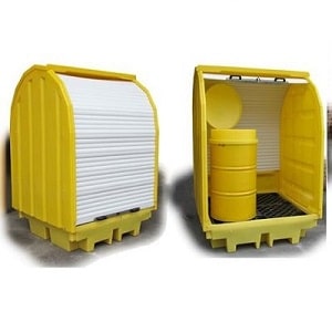 Romold Covered Poly Spill Containment Pallets