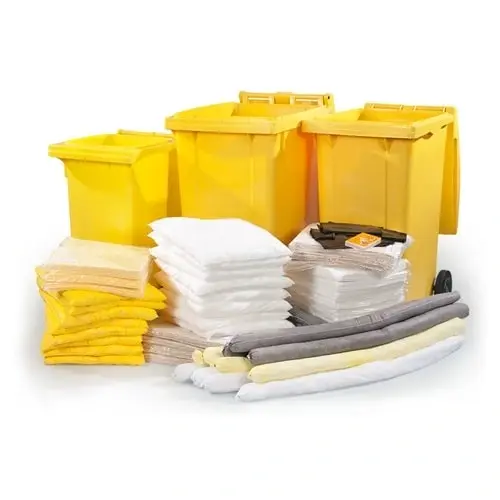 absorbents spill kits for oil and chemical spill