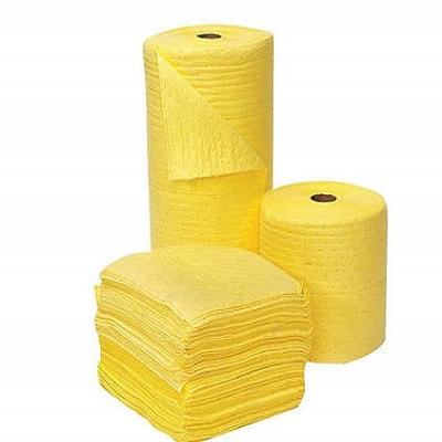 Chemical Absorbent rolls and sheets