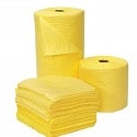 chemical absorbent roll and sheet