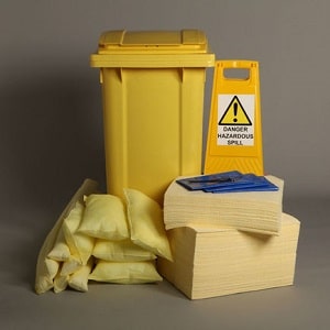 ECOSPILL chemical spill kit 240 liter absorbency