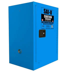 chemical storage cabinet with capacity of 12 gallon