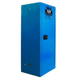 chemical storage cabinet with capacity of 22 gallon