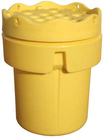 95 Gallon yellow color Drum Overpack with lid