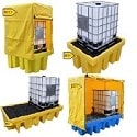 plastic spill pallets for ibc container