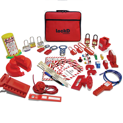 picture of lockout tagout kit