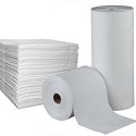oil absorbent roll and sheet