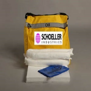 Yellow Bag Oil Spill Kit with 20 liter absorbency