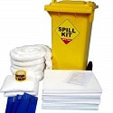 oil absorbents yellow spill kit