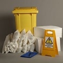 oil spill kit 360 liter with sign board
