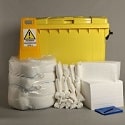 plastic bin oil spill kit 660 liter