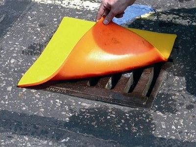 Covering Drain by Polyurethane Drain Cover