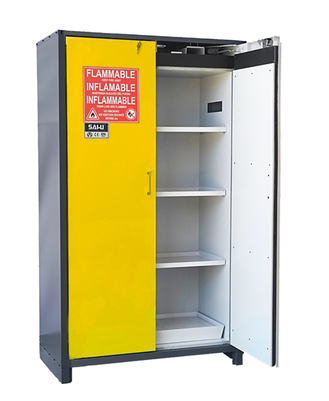 90 minute fire rated flammable storage cabinet