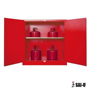 Double Door Safety Cabinets for Combustibles 30 Gallon