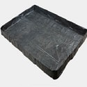 black color pvc spill berm